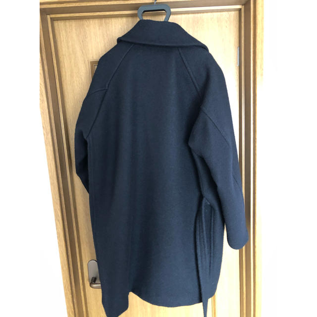 COMOLI(コモリ)の【レア】18aw comoli  ウールショールカラーコート メンズのジャケット/アウター(トレンチコート)の商品写真