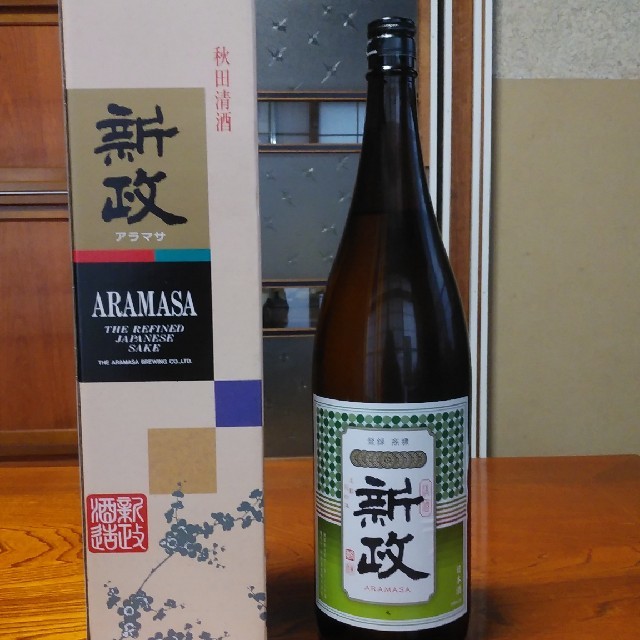 新政グリーンラベル 1800ml - 日本酒