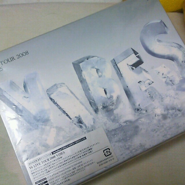 正規激安 V6 2008年 VIBES 初回限定盤 ミュージック
