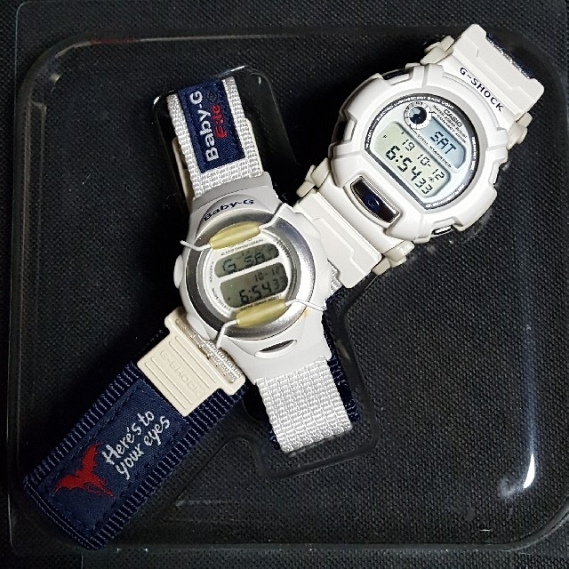 CASIO(カシオ)のゆえ様専用 G-SHOCK&Baby-G '97年ラバコレ 天使と悪魔 未使用 メンズの時計(腕時計(デジタル))の商品写真