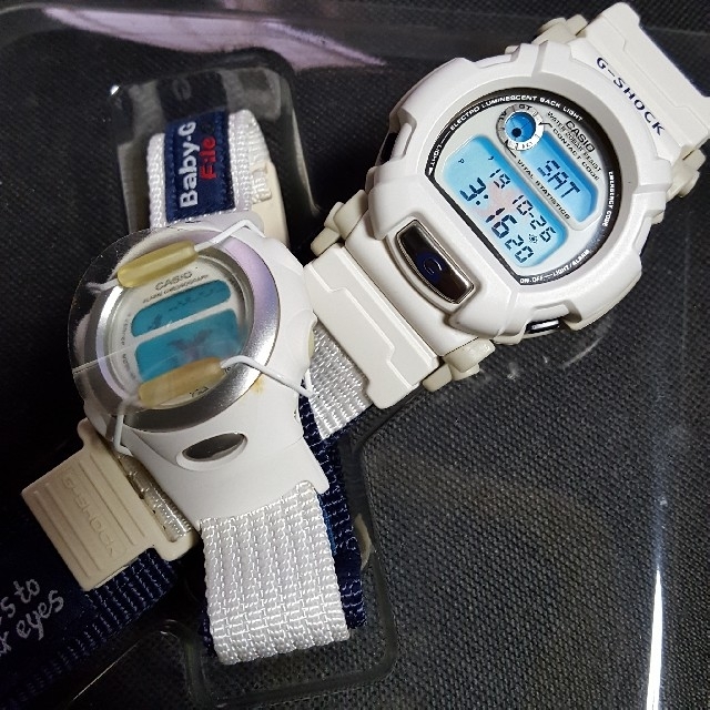 CASIO(カシオ)のゆえ様専用 G-SHOCK&Baby-G '97年ラバコレ 天使と悪魔 未使用 メンズの時計(腕時計(デジタル))の商品写真