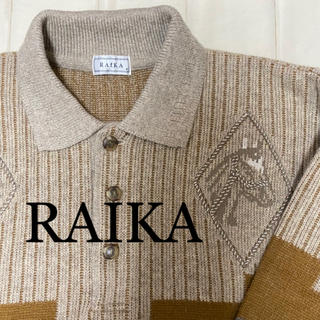 ライカ 長袖 ニット セーター Mサイズ RAIKA