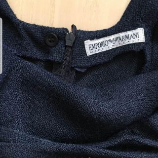 エンポリオアルマーニ(Emporio Armani)のEMPORIO ARMANI　ワンピース　美品(ひざ丈ワンピース)