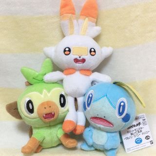 ポケモン マスコット 全3種セット(キャラクターグッズ)