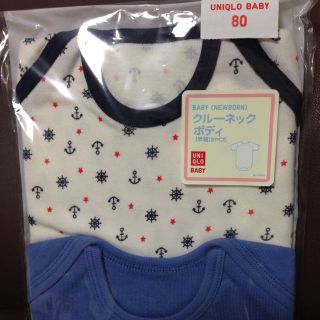 ユニクロ(UNIQLO)の未使用☆ボディスーツ5枚！(ロンパース)