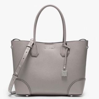 マイケルコース(Michael Kors)のお値下げ マイケルコース サッチェル バッグ トート ショルダー グレー(トートバッグ)