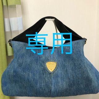 アタオ(ATAO)のATAO エルヴィ ☆ デニム ☆美品☆値引きしました☆アタオの保存袋あり☆(ショルダーバッグ)