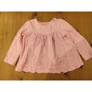 ネクスト(NEXT)のnext トップス  ピンクTシャツ  12-18months(シャツ/カットソー)