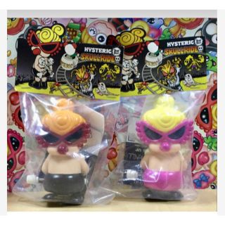 ヒステリックミニ(HYSTERIC MINI)のヒスミニ☆正規品☆新品☆トコトコ☆2体セット☆スカルライド☆おもちゃ☆非売品☆(ノベルティグッズ)