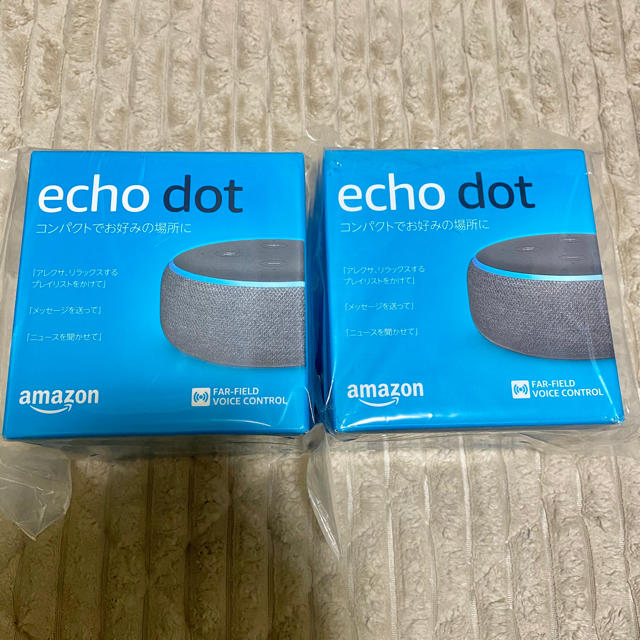 ECHO - Amazon echo dot アマゾン エコードット 新品未使用品 2個 ...