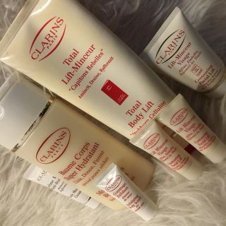 クラランス(CLARINS)のボディ⑤点セット+おまけ2(ボディローション/ミルク)