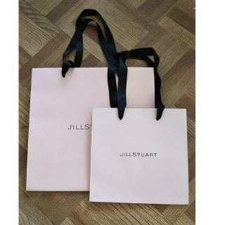 ジルスチュアート(JILLSTUART)のジルスチュアート 紙袋 ショップ袋 中小2点セット(ショップ袋)