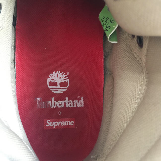 Supreme(シュプリーム)のSupreme×Timberland ブーツ　サイズ27.5㎝ メンズの靴/シューズ(ブーツ)の商品写真