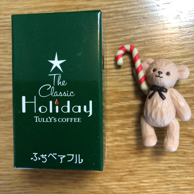 TULLY'S COFFEE(タリーズコーヒー)のふちベアフル♡tully's coffee♡限定♡タリーズ エンタメ/ホビーのコレクション(ノベルティグッズ)の商品写真