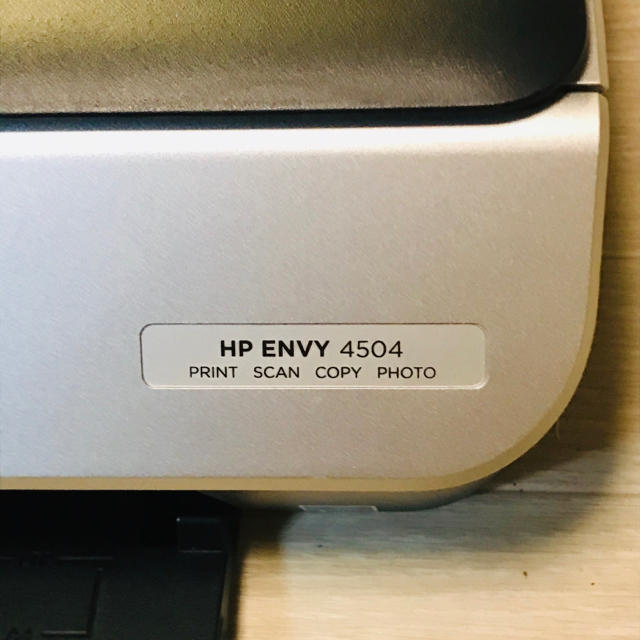 HP(ヒューレットパッカード)のHP インクジェットプリンター 複合機 ENVY 4504 スマホ対応 インテリア/住まい/日用品のオフィス用品(OA機器)の商品写真