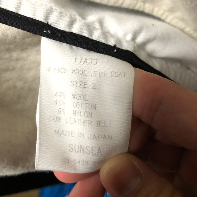 SUNSEA(サンシー)のsunsea  ジェダイコート メンズのジャケット/アウター(モッズコート)の商品写真