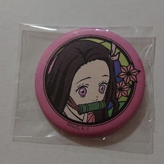 鬼滅の刃 和紙缶バッジ 竈門禰豆子 ジャンプショップ(バッジ/ピンバッジ)