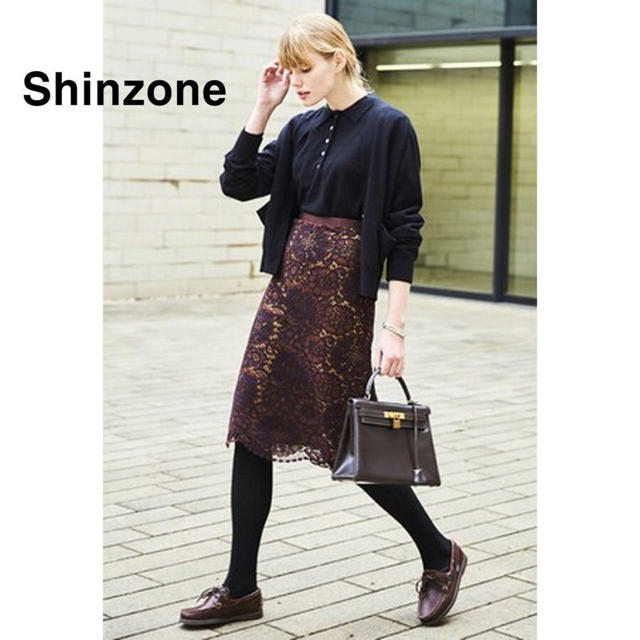 Shinzone(シンゾーン)のmari様専用★THE SHINZONE レーススカート★ レディースのスカート(ひざ丈スカート)の商品写真