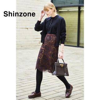 シンゾーン(Shinzone)のmari様専用★THE SHINZONE レーススカート★(ひざ丈スカート)