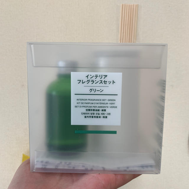 MUJI (無印良品)(ムジルシリョウヒン)のインテリアフレグランスセット グリーン ハンドメイドのインテリア/家具(インテリア雑貨)の商品写真