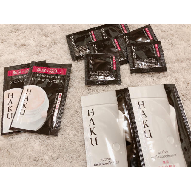 SHISEIDO (資生堂)(シセイドウ)のHAKU 資生堂　サンプル コスメ/美容のキット/セット(サンプル/トライアルキット)の商品写真