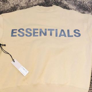 フィアオブゴッド(FEAR OF GOD)のESSENTIALS スウェット トレーナー ベージュ(スウェット)