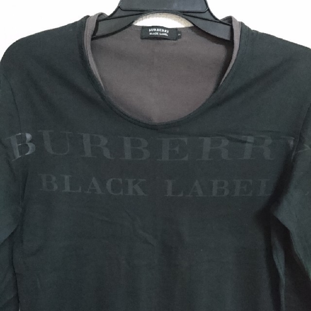 BURBERRY BLACK LABEL(バーバリーブラックレーベル)のBURBERRY BLACK LABEL ロンT バーバリーブラックレーベル メンズのトップス(Tシャツ/カットソー(七分/長袖))の商品写真