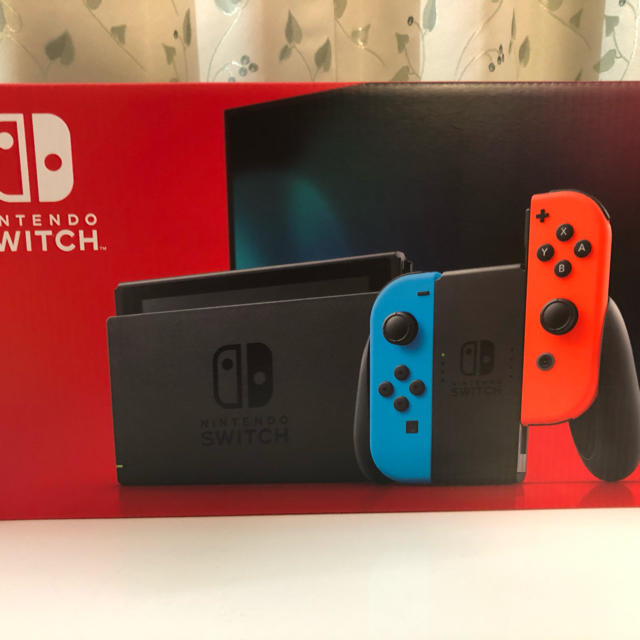 [新品]新型 Nintendo Switch 本体 ネオンブルー ネオンレッド