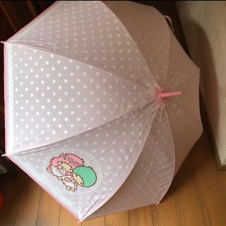 サンリオ(サンリオ)の新品 キキララ 長傘 55cm 雨傘(傘)