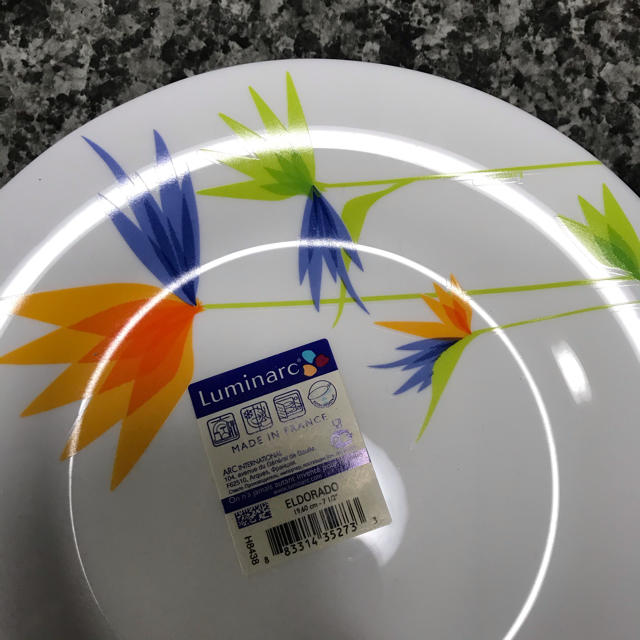 (新品)Luminarc お皿3枚セット　 インテリア/住まい/日用品のキッチン/食器(食器)の商品写真