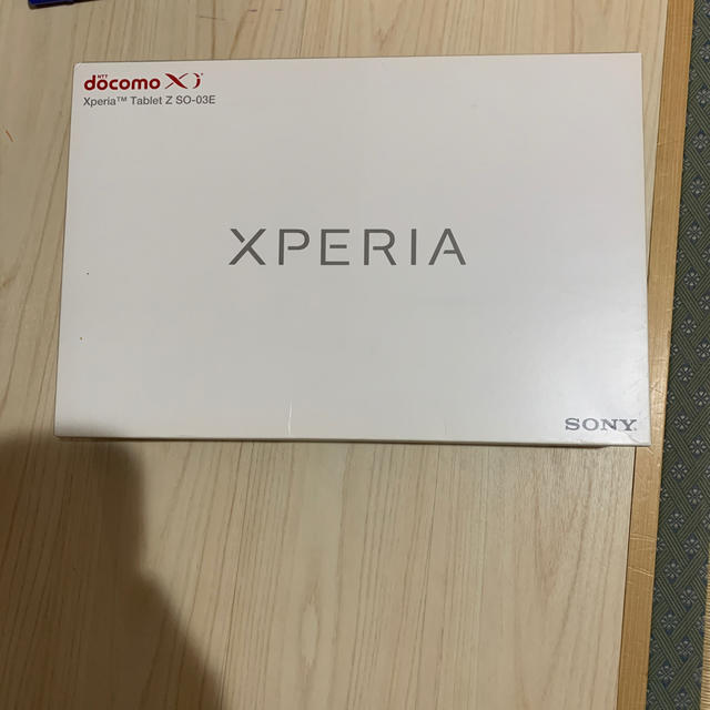 Xperia(エクスペリア)のXPERIA タブレットZ SO-03E【ジャンク品】 スマホ/家電/カメラのPC/タブレット(タブレット)の商品写真