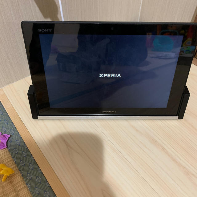 Xperia(エクスペリア)のXPERIA タブレットZ SO-03E【ジャンク品】 スマホ/家電/カメラのPC/タブレット(タブレット)の商品写真