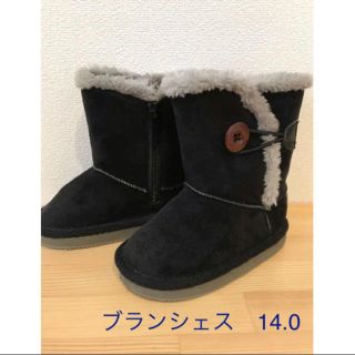 ブランシェス(Branshes)の【ブランシェス】美品！ムートンブーツ 14.0(ブーツ)