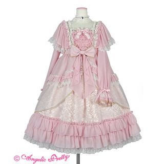 アンジェリックプリティー(Angelic Pretty)のエアリーステラ　ワンピースセット　ピンク(ひざ丈ワンピース)