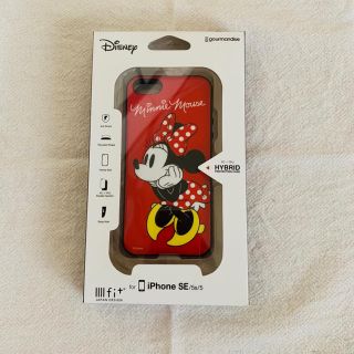 ディズニー(Disney)の値下げ❤︎美品【イーフィット】iPhone SE/5ケース Disney ミニー(iPhoneケース)