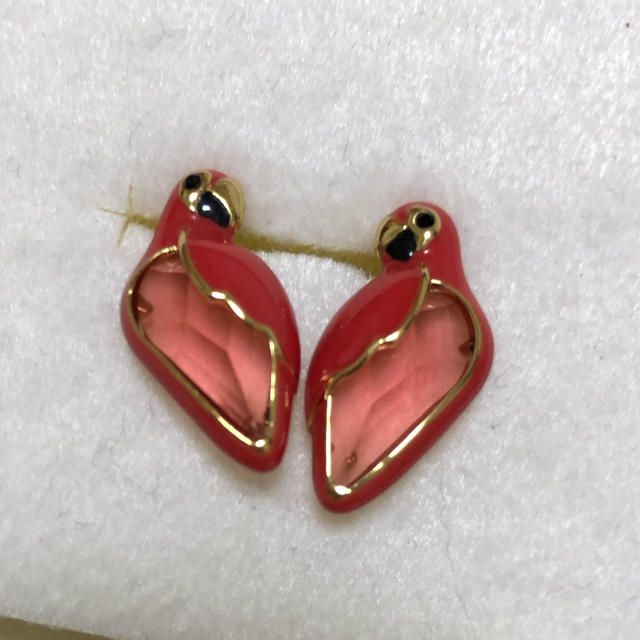 kate spade new york(ケイトスペードニューヨーク)の美品　ケイトスペード　バード　鳥　ピアス　両耳 レディースのアクセサリー(ピアス)の商品写真