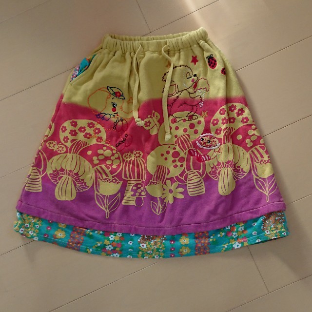 GrandGround(グラグラ)のグラグラ  マキシスカート  サイズ4 キッズ/ベビー/マタニティのキッズ服女の子用(90cm~)(スカート)の商品写真