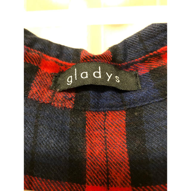 gladys  チェックシャツ　３L   レディースのトップス(シャツ/ブラウス(長袖/七分))の商品写真