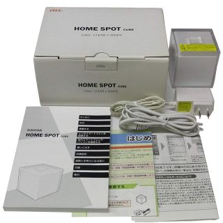 エーユー(au)の★新品★ HOME SPOT CUBE(PC周辺機器)