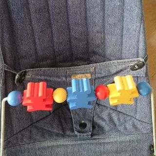 BABYBJORN - ベビービョルン バウンサー おもちゃ付 デニムの通販 by ...