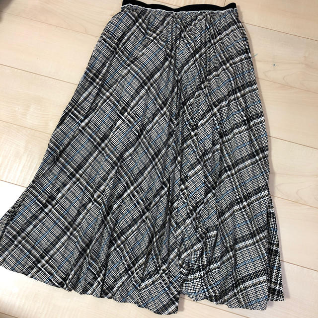 ViS(ヴィス)のViS チェック柄のプリーツスカート レディースのスカート(ロングスカート)の商品写真