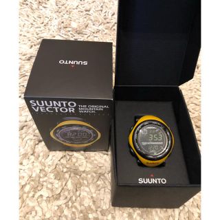 スント(SUUNTO)のスント　ベクターイエロー(ラバーベルト)