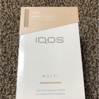 アイコス(IQOS)のIQOS3 アイコス3マルチ MULTI ブリリアントゴールド 未開封新品(タバコグッズ)