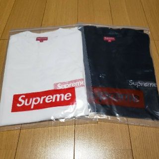 シュプリーム(Supreme)のsupreme stripe pocket tee  blackのみ(Tシャツ/カットソー(半袖/袖なし))