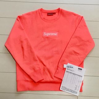 シュプリーム(Supreme)のsupreme box logo crewneck Sサイズ スウェット(スウェット)