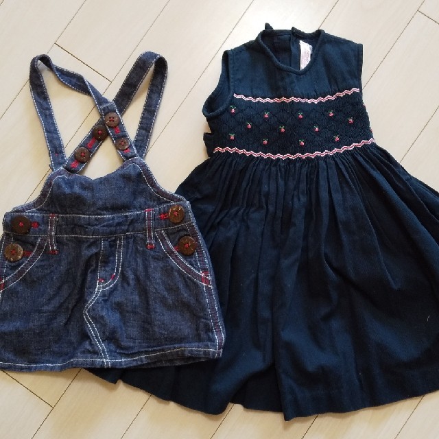 GAP(ギャップ)の90サイズ☆秋冬物7点セットGAPなど キッズ/ベビー/マタニティのキッズ服女の子用(90cm~)(ワンピース)の商品写真