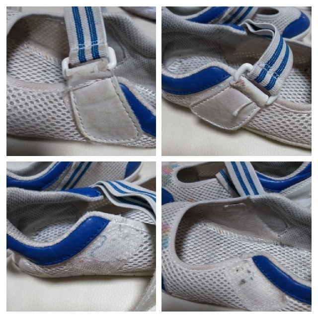 イフミー　青　17.5　上靴 キッズ/ベビー/マタニティのキッズ靴/シューズ(15cm~)(スクールシューズ/上履き)の商品写真
