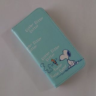 スヌーピー(SNOOPY)のスヌーピー☆iphoneＸ手帳型スマホケース(iPhoneケース)