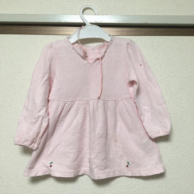 ELLE(エル)のELLE ピンク　ワンピース　女の子　ガールズ　90 キッズ/ベビー/マタニティのキッズ服女の子用(90cm~)(ワンピース)の商品写真