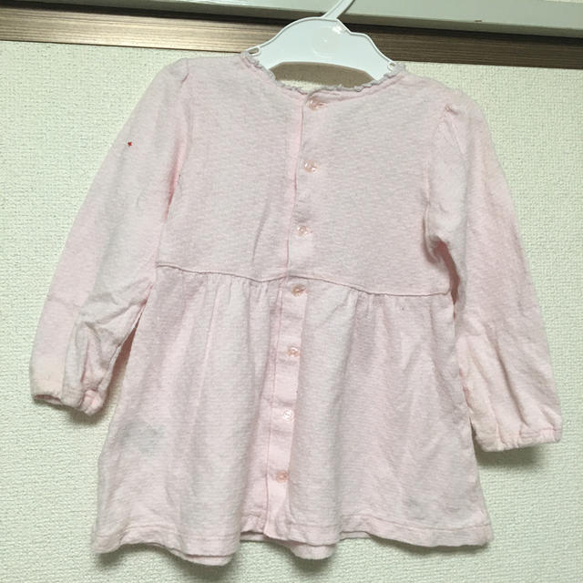 ELLE(エル)のELLE ピンク　ワンピース　女の子　ガールズ　90 キッズ/ベビー/マタニティのキッズ服女の子用(90cm~)(ワンピース)の商品写真